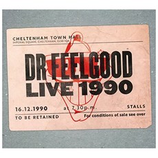 DR. FEELGOOD - DR. FEELGOOD: LIVE 1990 AT CHELTENHAM TOWN HALL EU수입반, 1CD + 1DVD