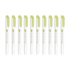 Zebra 溫和眼線高光筆, 柑橘綠, 10個