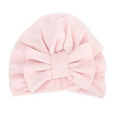 Arang rorang 素色蝴蝶結頭巾帽