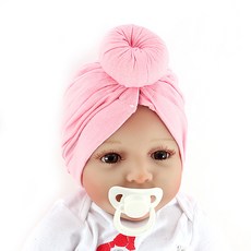 Arang rorang 兒童甜甜圈造型毛巾帽