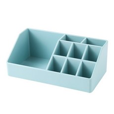 앤티스 그리드 화장품 정리대, 블루, 1개