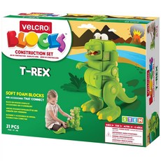 아가플러스 벨크로 블록 티 렉스 31p, 혼합 색상, 1개