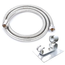 Eye Friends蓮蓬頭軟管 2m+黏貼式蓮蓬頭架, 1套