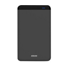 코끼리 R PACK 20 i-FIT 20000mAh 보조배터리, KP-IPD245U2, 블랙