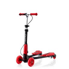 파파스토이 유로 트라이더 Mkoo 킥보드, 써니레드, 1개