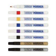 문화연필 세필 페인트마카 흰색, 백색, 1타 12개입, 1타 12개입