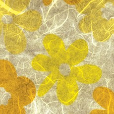 韓紙 韓紙 雛菊 636*939mm, 04黃色, 25件