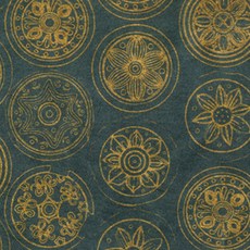 한지로 한지 와당06 636 x 939 mm, 진녹, 25개입