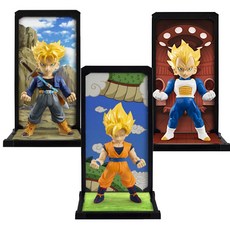 Bandai Horn Bird's Trunks Vegeta Son Goku 3 人偶套組, 1套