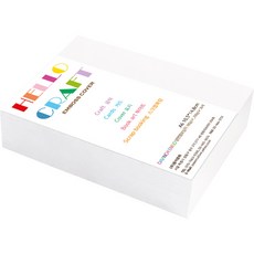 paperculture 雙面壓紋紙 達文西壓紋 No.0 雪白色, 180入