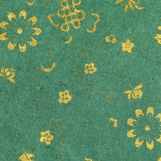 用韓紙製作的韓紙綜合展應用的紙 7 636*939mm, 菊花紙01, 25件