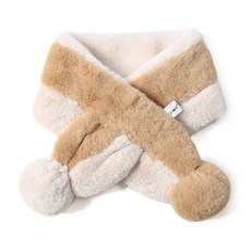 비달길 아동용 칼라 크로스 네키 머플러