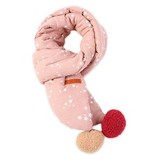 비달길 아동용 에스닉 방울 머플러