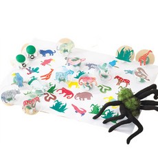 edx 艾迪客 叢林動物印章, 混色