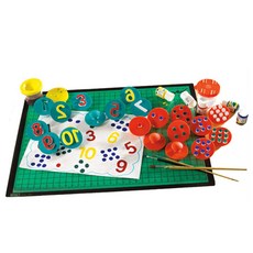 edx 艾迪客 數字與圓點印章, 混色