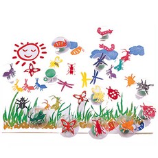 edx 艾迪客 昆蟲印章, 混色, 1組