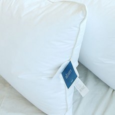 Cozy Shop優質鵝絨枕頭, 白色的