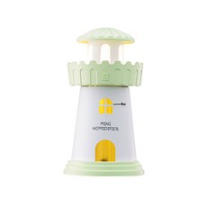 DDIZON燈塔USB小夜燈迷你加濕器, UH-5500（綠色）