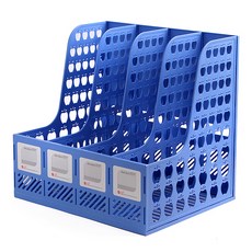 Tree 年輕的辦公室 4 格文件櫃, 藍色, 1個