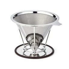 오슬로 스텐 커피 드리퍼 콘, 1개