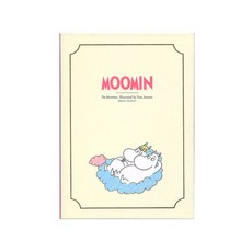 무민 만년형 밴드 양장 다이어리, 핑크