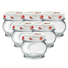 Borgonovo Autorano 玻璃儲存瓶, 212毫升, 6入