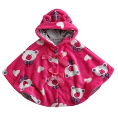 MK 女孩的可愛幼兒斗篷