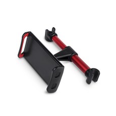 3S汽車後座智能手機支架, 紅色, 1個