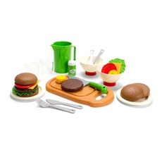 dantoy 漢堡沙拉遊戲組30件組, 混色
