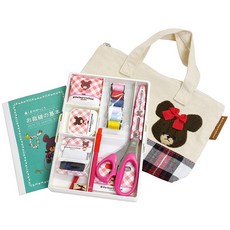 Bear's School 縫紉套組拉鍊圓點包 No1767, 混色, 1套