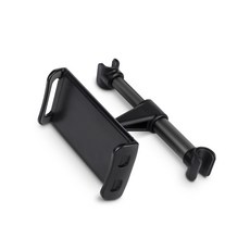 汽車後座手機支架, 黑色, 1個
