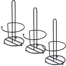 厨房紙巾架, 黑色的, 3片