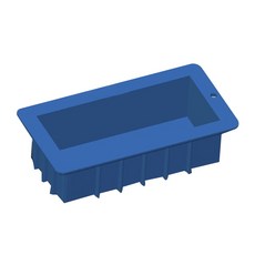 Bycell肥皂DIY大容量矽膠模具 1000, 隨機發貨