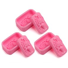 Bycell肥皂DIY模具 3入, 優雅花瓶