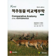 Kent 척추동물 비교해부학 개정9판, 한미의학, George C. Kent 지음, 김수진 외 옮김