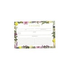 RIFLE PAPER 食譜卡, 香草園, 1個