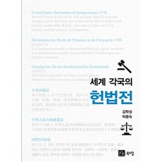 世界各國的憲法典, 金學成.朴容淑 著, 書山