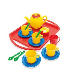 dantoy 托盤過家家茶具, 混色