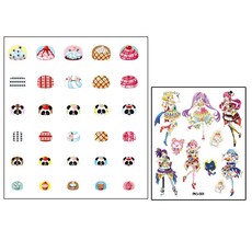 크리스킨드 유아용 네일스티커 캐릭터 + 타투스티커 랜덤 발송, RKS002, 1개