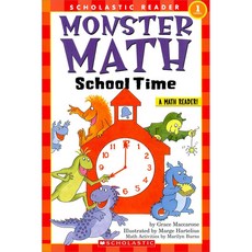 Monster Math School Time : Hello Math Reader! Level 1 Paperback, Scholastic Inc