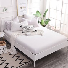 DM 알럽홈 싱글 컬러 매트리스 커버