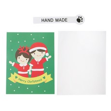 黃氏家便當 聖誕節男孩女孩糖果座 100入 + 白色腳掌手工貼紙 100入 + OPP袋 100入, 1套