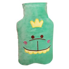 I Love Home角色臉部隨身熱水袋 恐龍 1000ml, 1個