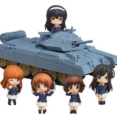 Good Smile Nendoroid More Girls & Panzer Kreuzadur Puchi Girls公仔 5件組, 1套
