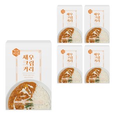 INTAKE 奶油蝦仁咖哩料理包, 120g, 5盒