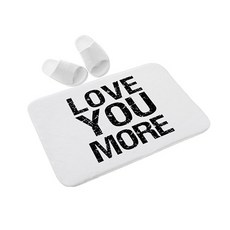 앤티스 디지털 프린팅 플로어 발매트, LOVE YOU