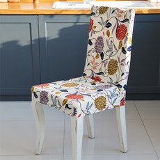 반디스토어 패턴 의자커버, 메리골드(KR-003), 1개