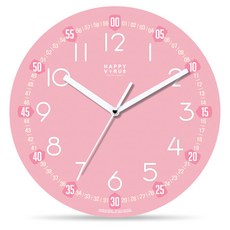 HAPPY VIRUS 教育用掛鐘 2217 櫻桃朱比莉, 混合顏色