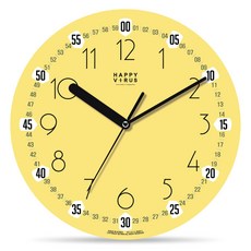 HAPPY VIRUS 教育用掛鐘 2215 椪糖, 混合顏色