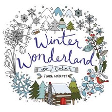 Winter Wonderland to Color Paperback, Harpercollins Childrens Books